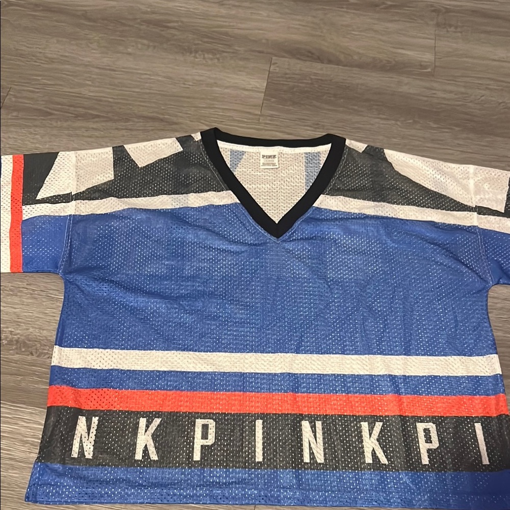 Large PINK Jersey Top